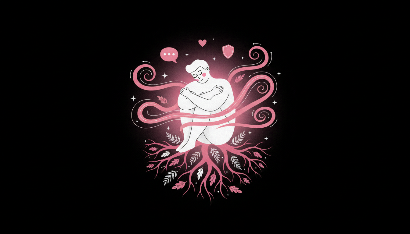 Žena relaxující při intimním rituálu se svíčkami